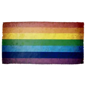 Vintage Style Lgbt Flag Png 06252024 PNG image