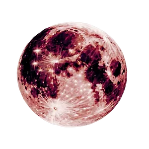 Vintage Style Pink Moon Png 49 PNG image