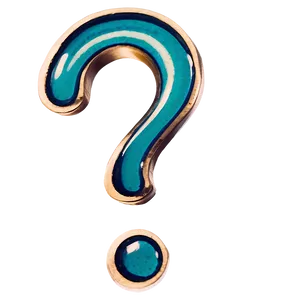 Vintage Style Question Mark Png 42 PNG image