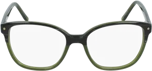 Vintage Style Round Glasses PNG image