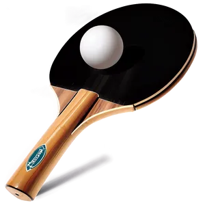 Vintage Style Table Tennis Paddle PNG 1 PNG