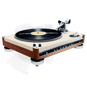 Vintage Style Turntable Png Rrh77 PNG image