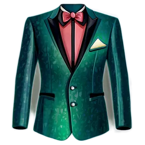 Vintage Style Tuxedo PNG 05242024