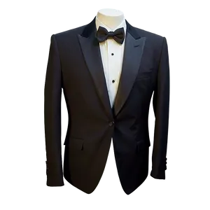 Vintage Style Tuxedo PNG Ffq5