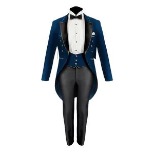 Vintage Style Tuxedo PNG Odh81