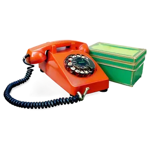 Vintage Styled Phone Png 1 PNG image