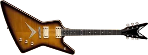 Vintage Sunburst Electric Guitar