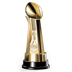 Vintage Super Bowl Trophy PNG Lop19
