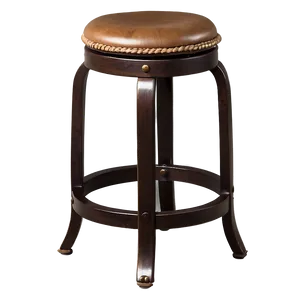 Vintage Swivel Barstool Png 06282024 PNG image