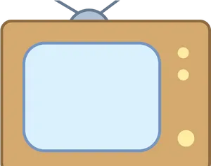 Vintage T V Icon PNG