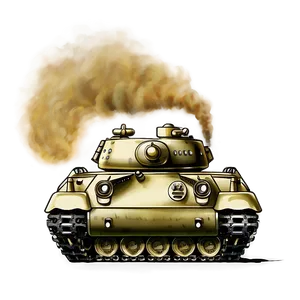 Vintage Tank Illustration Png Cer21 PNG image