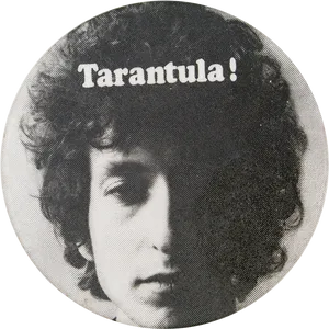 Vintage Tarantula Button PNG image