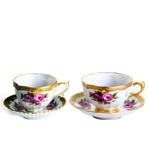 Vintage Tea Cup PNG 05252024