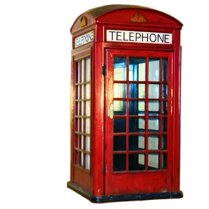 Vintage Telephone Box Png 33 PNG image