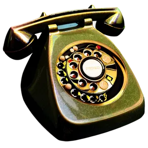 Vintage Telephone PNG Hfy PNG