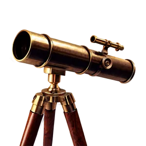 Vintage Telescope Png Xkq5 PNG image