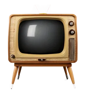 Vintage Television Front View Png 26 PNG image