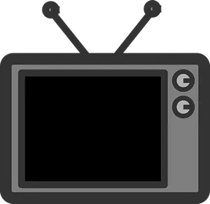 Vintage Television Icon PNG image