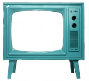 Vintage Television Illustration PNG image