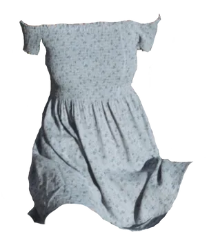 Vintage Textured Dress Graphic