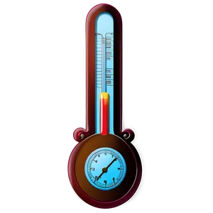 Vintage Thermometer PNG 36