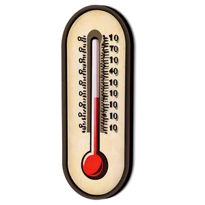 Vintage Thermometer PNG Ocf33 PNG