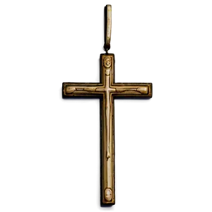 Vintage Thin Cross Png 33 PNG image