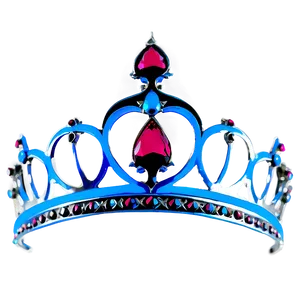Vintage Tiara Silhouette PNG 05252024 PNG