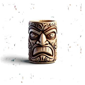 Vintage Tiki Mug Png 06132024 PNG image