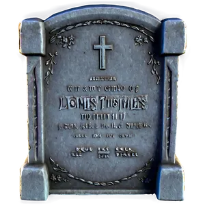 Vintage Tombstone PNG 85