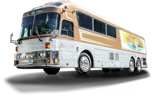 Vintage Tour Bus Classic Design PNG image