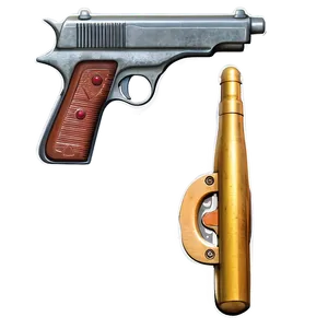 Vintage Toy Gun Png Cyc63 PNG image