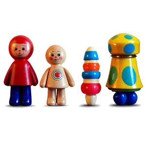 Vintage Toys PNG Kwe44