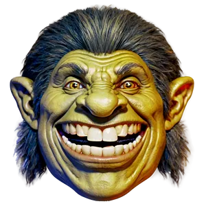 Vintage Troll Faces Artwork Png 06252024 PNG image