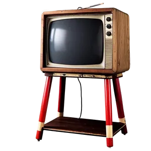 Vintage Tv On Stand Png 05252024 PNG image