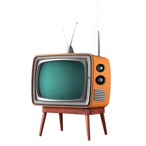 Vintage Tv On Stand Png 05252024 PNG image