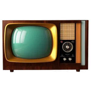 Vintage Tv Set Design Png Lnq PNG image