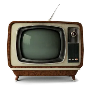 Vintage Tv Set PNG Kas