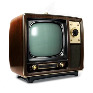 Vintage Tv Set PNG Yjd