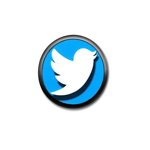 Vintage Twitter Logo Png 05212024 PNG image