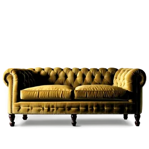 Vintage Velvet Sofa Png Eum63 PNG image