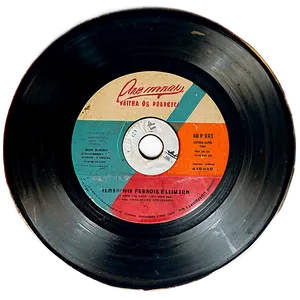 Vintage Vinyl Record Png Qry47 PNG image