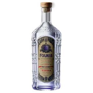 Vintage Vodka Bottle Png 92 PNG image