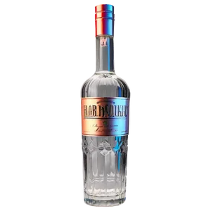 Vintage Vodka Bottle PNG Nlj75 PNG