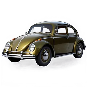 Vintage Volkswagen Beetle Png 06292024 PNG image