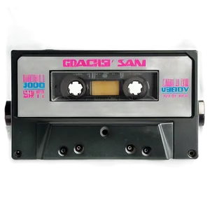 Vintage Walkman And Cassette PNG Fch PNG
