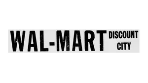 Vintage Walmart Discount City Logo PNG image