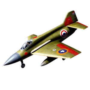 Vintage War Jet Png Dvh51 PNG image