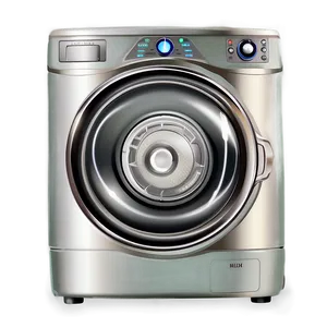 Vintage Washing Machine Logo PNG 06282024 PNG