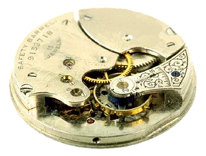 Vintage Watch Movement Mechanism